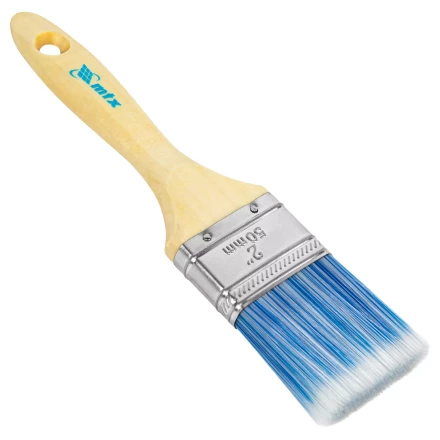 Кисть плоская &quot;Евро&quot; 2&quot;, искусственная щетина, деревянная ручка MTX 83071 купить в Перми