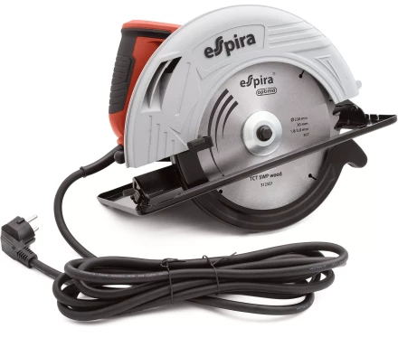 Пила циркулярная ESPIRA CSI-230A (ф230 мм, 220-240В,50/60 Гц, мощность 2500 Вт, 3900 об/мин), 401252 купить в Перми