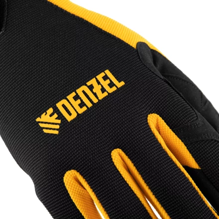 Перчатки универсальные на липучке, размер 10// Denzel 67994 купить в Перми