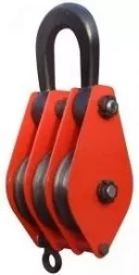 Блок монтажный трехрольный с ушком HQLK 3-50 К3 50т 1049406