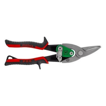 Ножницы по металлу Matrix, 250 мм, правый рез, сталь CRMO, двухкомпонентные рукоятки, PRO 78324 купить в Перми