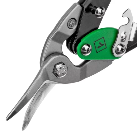 Ножницы по металлу Matrix, 250 мм, правый рез, сталь CRMO, двухкомпонентные рукоятки, PRO 78324 купить в Перми