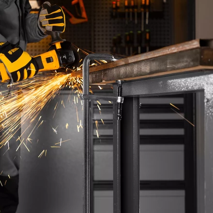 Струбцина F-образная Denzel 20472, 100x600мм, кованая купить в Перми