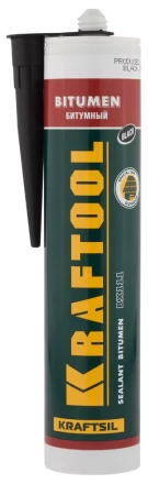 Герметик битумный KRAFTOOL черный, 300мл 41261 купить в Перми