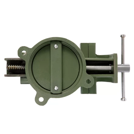 Тиски слесарные Сибртех 18619, 125 мм, стальные, поворотные купить в Перми