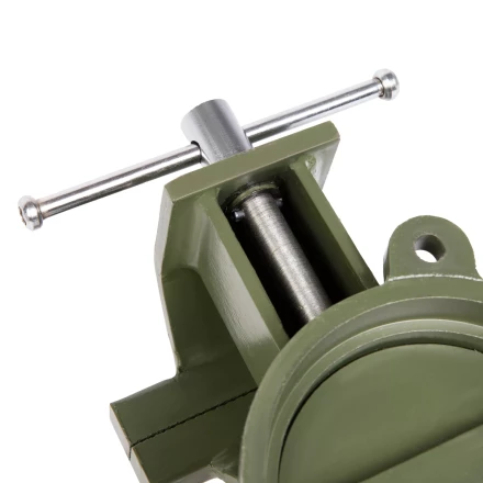 Тиски слесарные Сибртех 18619, 125 мм, стальные, поворотные купить в Перми