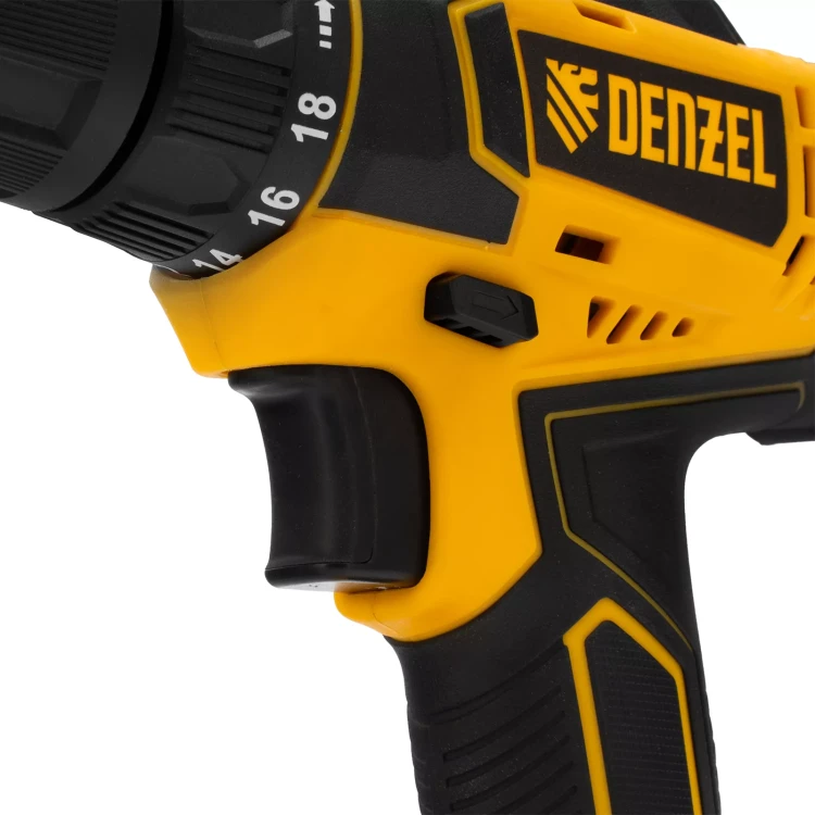 Дрель-шуруповерт аккумуляторная Denzel CDL-18-0 26117, Li-Ion, 18 В купить в Перми