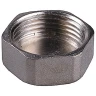 Заглушка GENERAL FITTINGS никелированная латунь, 6-ти гранная головка, внутренняя резьба, 1" 51097-1 купить в Перми