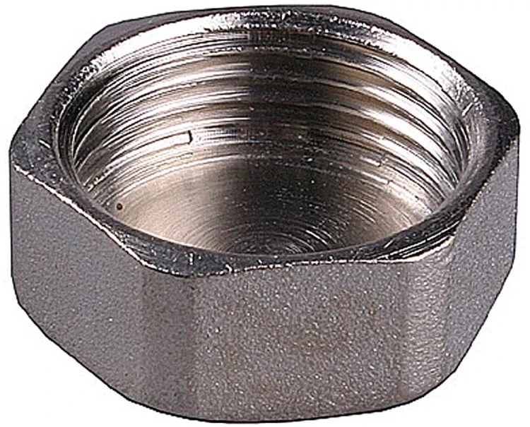 Заглушка GENERAL FITTINGS никелированная латунь, 6-ти гранная головка, внутренняя резьба, 1" 51097-1 купить в Перми