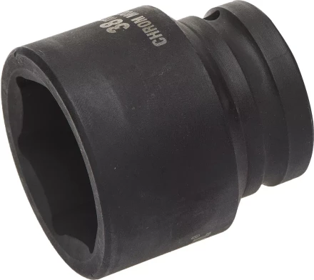 Торцовая головка KRAFTOOL &quot;INDUSTRIE QUALITAT&quot; ударная (3/4&quot;), FLANK, Cr-Mo, фосфатированная, 38 мм 27945-38_z01 купить в Перми