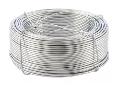 Проволока стальная оцинкованная 2,0 мм длина 50 м Сибртех 47756 купить в Перми