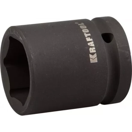 Торцовая головка KRAFTOOL &quot;INDUSTRIE QUALITAT&quot; ударная (3/4&quot;), FLANK, Cr-Mo, фосфатированная, 30 мм 27945-30_z01 купить в Перми