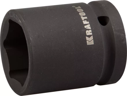 Торцовая головка KRAFTOOL &quot;INDUSTRIE QUALITAT&quot; ударная (3/4&quot;), FLANK, Cr-Mo, фосфатированная, 30 мм 27945-30_z01 купить в Перми