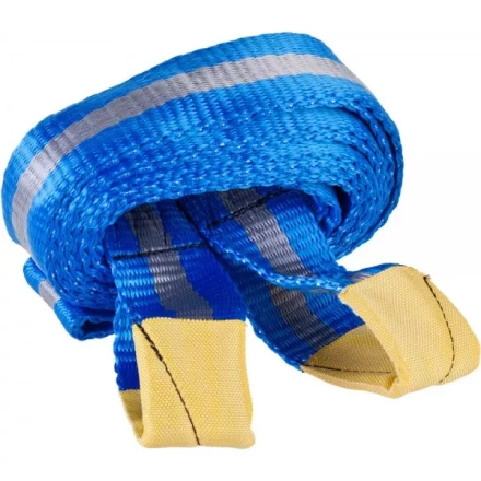 Трос буксировочный ЗУБР &quot;ЭКСПЕРТ&quot;, 2 петли, сумка, 5м, 7т 61216-7 купить в Перми