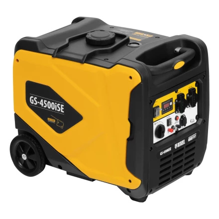 Генератор инверторный GS-4500iSE, 4,5 кВт, 230 В, закрытый корпус,электростартер// Denzel 94714 купить в Перми