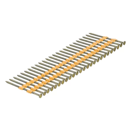 Гвозди для пнев. нейлера крашен. длина 65 мм диаметр 2.9 мм 2000 шт. Denzel 57695 купить в Перми