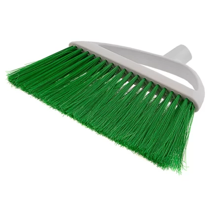 Щетка пластмассовая для подметания пола, премиум, 23 см, без черенка, салатовая щетина, Home Palisad 935575 купить в Перми