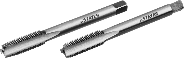 Комплект метчиков STAYER "MASTER", сталь 9ХС, М8х1,0, 2 шт 28025-08-1.0-H2 купить в Перми