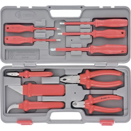 Набор Электомонтажник-3 в пластиковом боксе НИЗ артикул 13446 купить в Перми