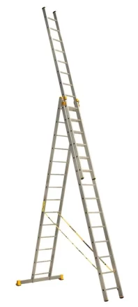 Лестница 3-х секционная алюминиевая 3*14 1013311 купить в Перми