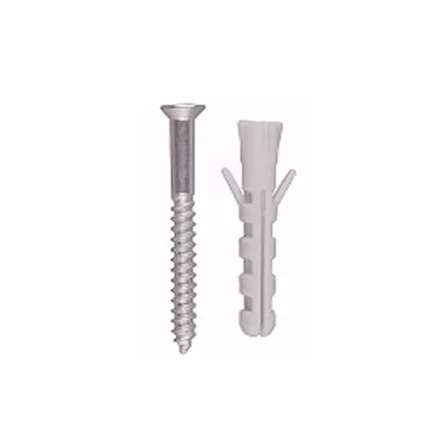 Дюбеля с шурупами, 6x25мм / 4х30мм, 15шт 3066-30-6 купить в Перми