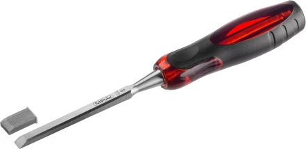 Стамеска MIRAX с двухкомпонентной прозрачной рукояткой, 8мм 1810-08 купить в Перми