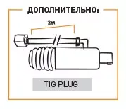 Горелка TIG 17V 140A(35%) M12x1, 4m вентильная (без силового разъема) SH4401-00 Ref.	 Aurora купить в Перми