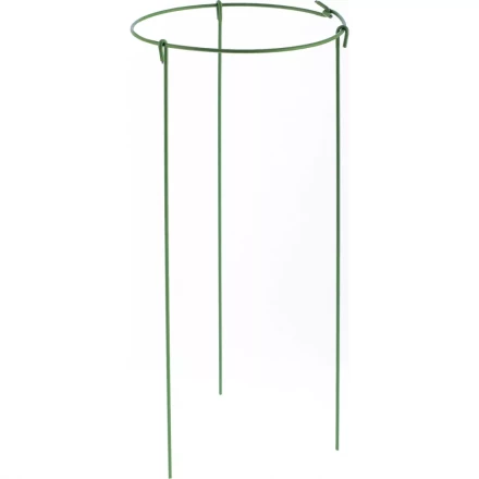 Опора для растений круглая d 28 h 45 см 3 шт металл в пластике PALISAD 644075 купить в Перми