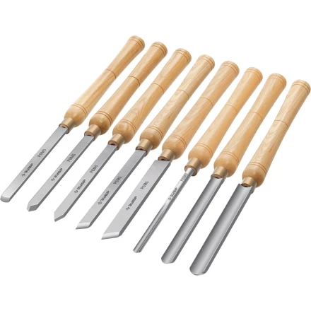 ЗУБР УМЕЛЕЦ-8, 8 шт, Р6М5, набор ручных резцов по дереву, Профессионал (18374) купить в Перми