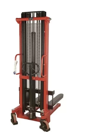 Штабелер гидравлический 1,0 т 3,0 м TOR CTY-EH с раздвижными вилами 1005775 купить в Перми