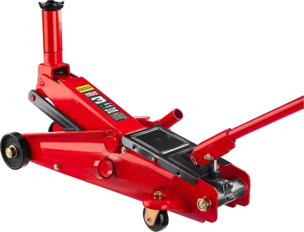 Домкрат гидравлический подкатной &quot;RED FORCE&quot;, для внедорожников, 3т, 155-545мм, STAYER 43157-3 43157-3 купить в Перми