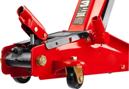 Домкрат гидравлический подкатной &quot;RED FORCE&quot;, для внедорожников, 3т, 155-545мм, STAYER 43157-3 43157-3 купить в Перми