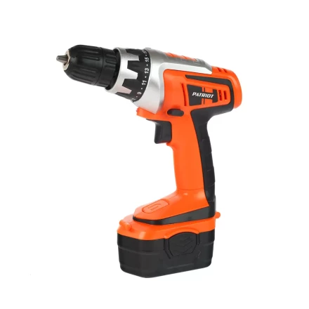 Дрель-шуруповерт аккумуляторная PATRIOT BR 141 Ni-cd купить в Перми