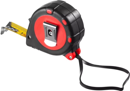 Рулетка, MIRAX 34013-08-25, 3 стопора, двухкомпонентный пластиковый корпус, 7,5мх25мм 34013-08-25 купить в Перми