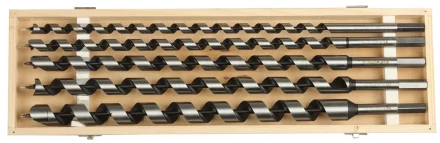 ЗУБР. Набор сверл по дереву, спираль Левиса, 12-14-18-20-25мм, 5шт 2948-450-H5 купить в Перми