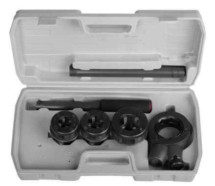 Набор STAYER &quot;PROFESSIONAL&quot; №3 резьбонарезной трубный в пластмассовом боксе, 1/2&quot; - 1&quot;, 4 предмета 28260-H3 купить в Перми