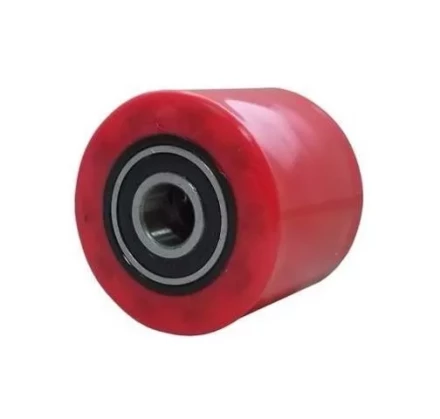 Колесо полиуретан 70х80 мм с подшипником для тележки гидравлической DF-III/AC(LH)/AC(JL) 1015766 купить в Перми