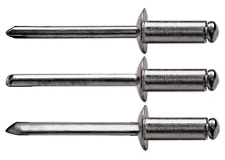 Заклепки 3,2 х 8 мм 50 шт MATRIX 40620 купить в Перми