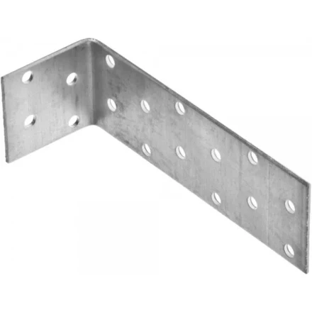 Крепежный угол ЗУБР &quot;МАСТЕР&quot; анкерный, 40х120х40мм, 20шт 310225-040-120 купить в Перми