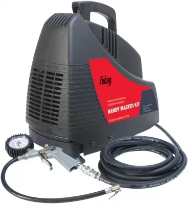 Компрессор безмасляный поршневой прямой привод Fubag HANDY MASTER KIT купить в Перми
