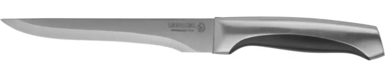 Нож LEGIONER "FERRATA" обвалочный, рукоятка с металлическими вставками, лезвие из нержавеющей стали, 150мм 47945 купить в Перми