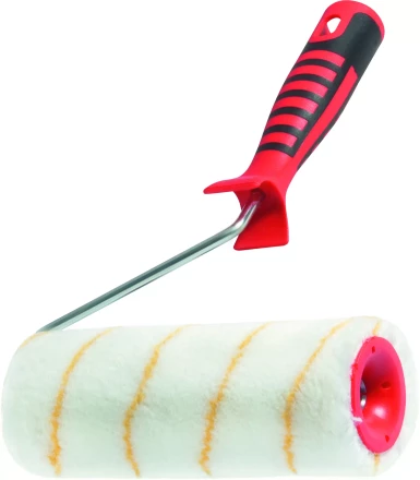 Валик &quot;Гирпаинт&quot; с двухкомпонентной ручкой 250 мм ворс 12 мм D 48 мм  полиакрил  MATRIX 80661 купить в Перми