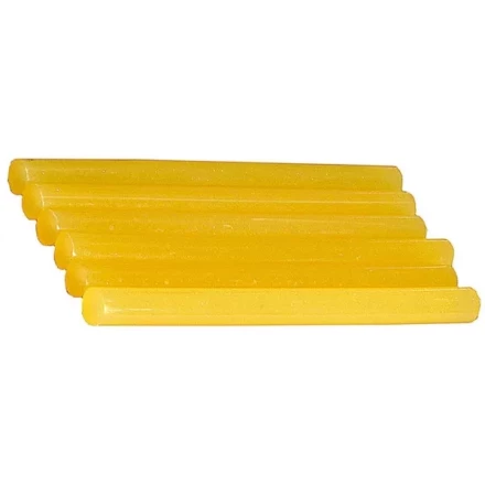 Стержни STAYER &quot;MASTER&quot; для клеевых (термоклеящих) пистолетов, цвет желтый по бумаге и дереву, 11х200мм, 6шт 2-06821-Y-S06 купить в Перми