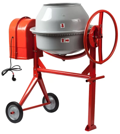 Бетоносмеситель ЗУБР электрический, чугунный венец, 120л, 375Вт ЗБСЭ-120 купить в Перми