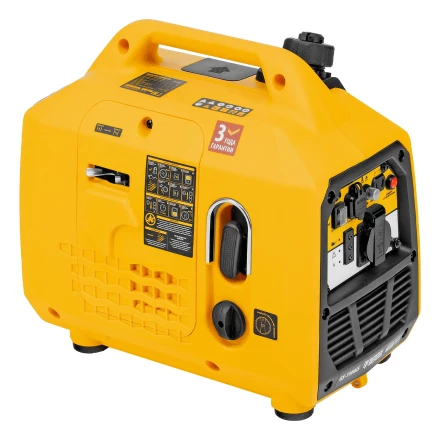 Генератор инверторный GS-1100iS, 1,1 кВт, 230 В, закрытый корпус, ручной старт// DENZEL 94718 купить в Перми