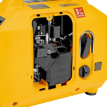 Генератор инверторный GS-1100iS, 1,1 кВт, 230 В, закрытый корпус, ручной старт// DENZEL 94718 купить в Перми