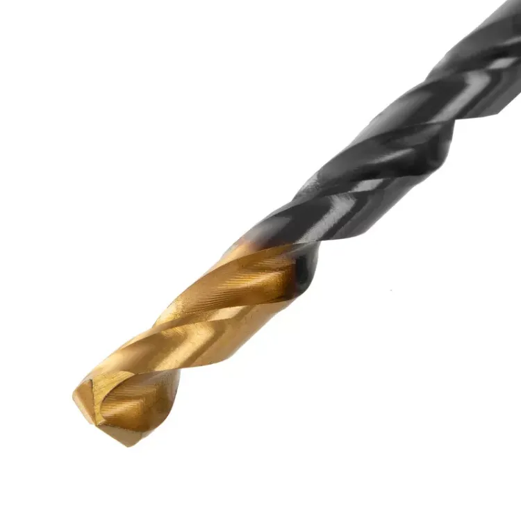 Сверло по металлу, 5,5 мм, HSS-Tin, Golden Tip, 10 шт. Denzel 717214 купить в Перми