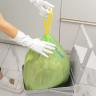 Пакеты для мусора с завязками 35 л x 15 шт., зеленые, Home Palisad 927175 купить в Перми