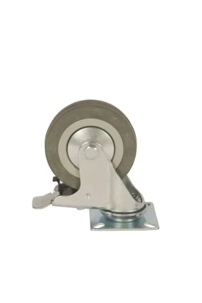 Колесо аппаратное поворотное SCgb 42 100 мм с тормозом (F) 1003243 купить в Перми