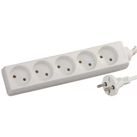 Удлинитель СВЕТОЗАР электрический, 5 гнезд, 5м SV-55050-5 купить в Перми